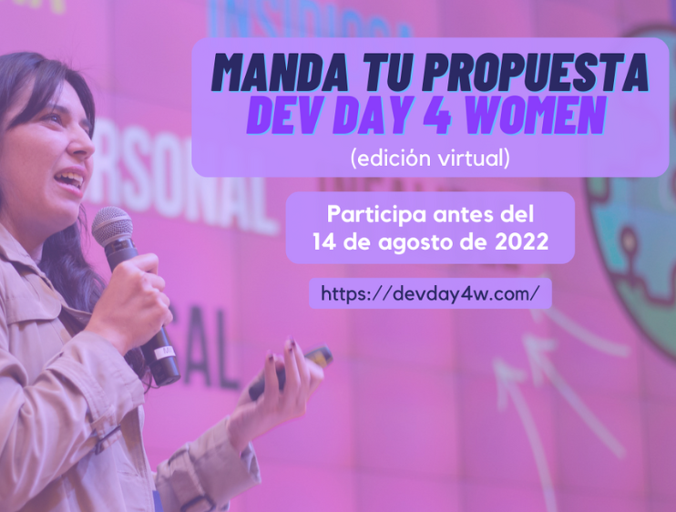 Call For Proposals - Dev Day 4 Women Septiembre