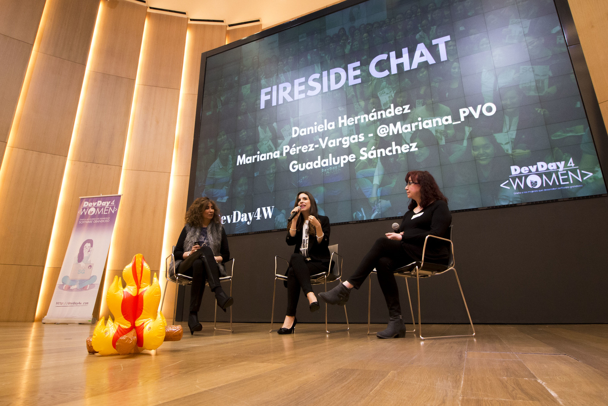 Comunidad de Dev Day 4 Women en una edición pasada